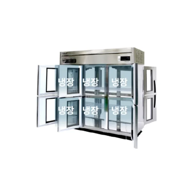 (라셀르) 대영이앤비 업소용 고급형 양문형 냉장고 65박스 (+유리도어
