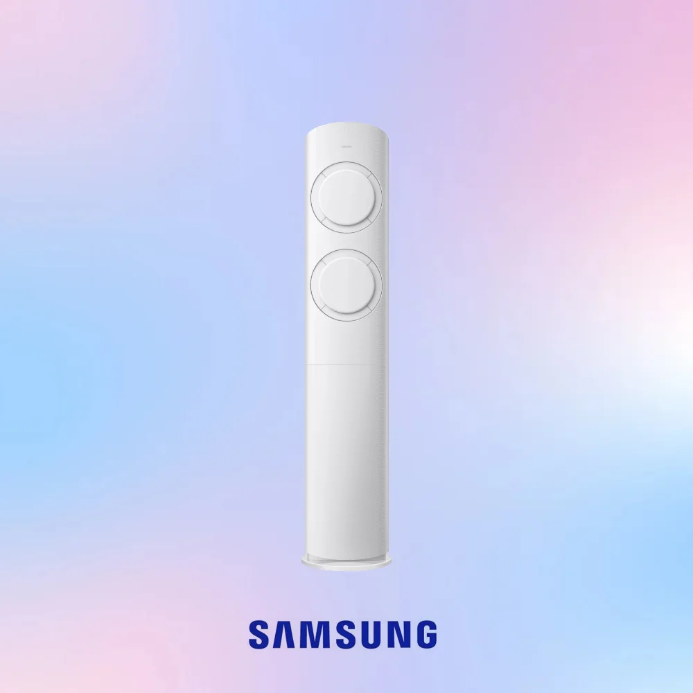 삼성 AI Q9000 스탠드 에어컨 인버터 19평형 실외기포함 설치비별도