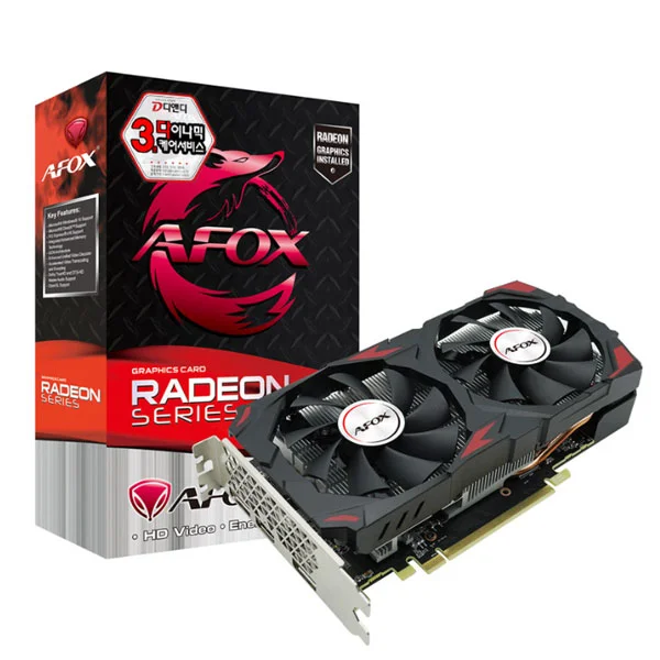 AFOX 라데온 RX 580 2048SP D5 8GB 디앤디컴