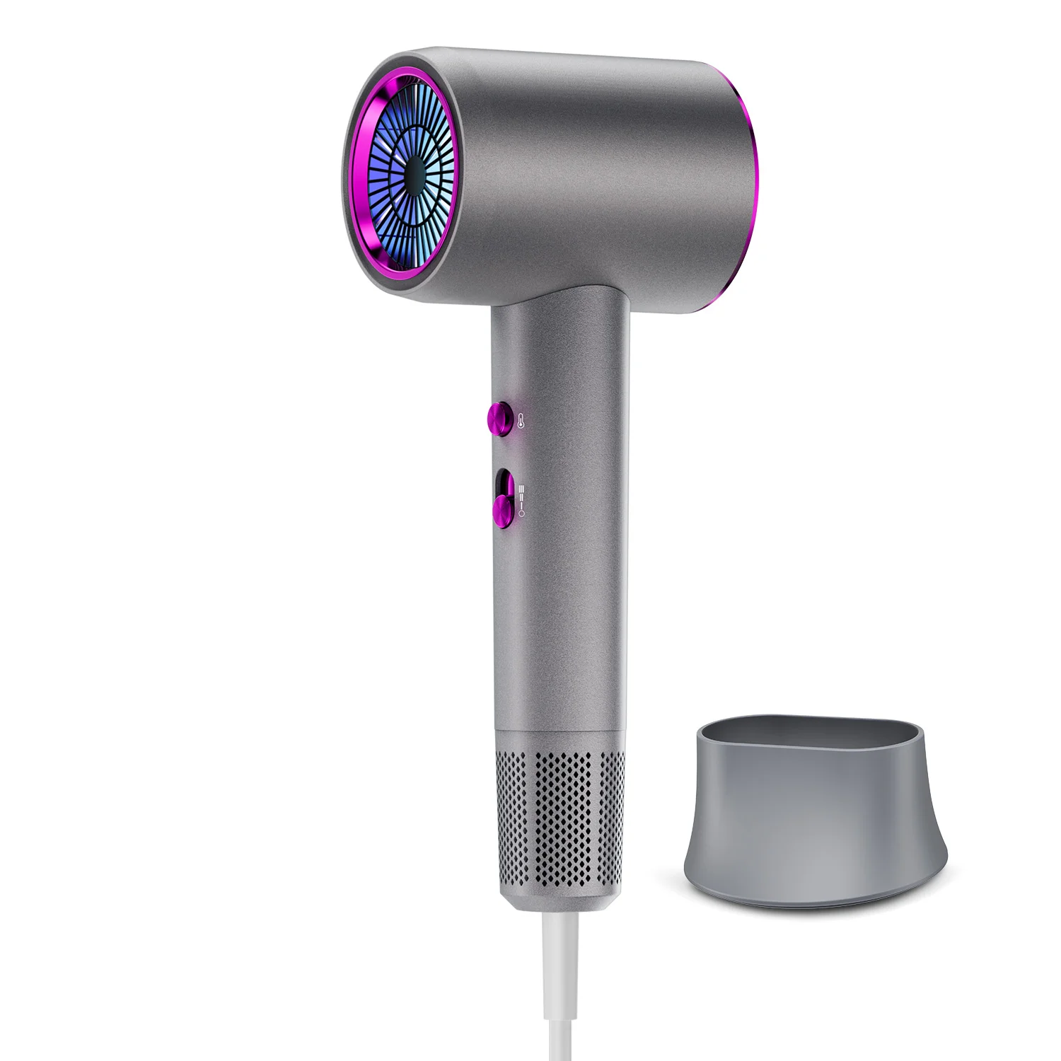 SUNGOD 헤어 드라이기 블루라이트 케어 고출력 파워풍량 2000W 저