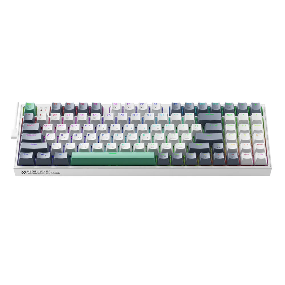 Machenike 매카닉 K500-B94 적축 RGB 핫스왑 94키 풀배