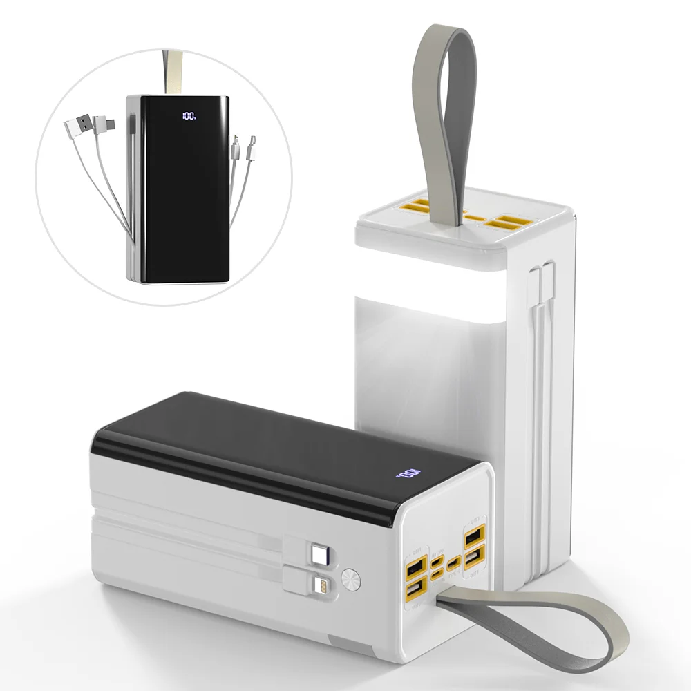 WOWWAY 대용량 보조배터리 50000mAh 고속충전 PD+QC3.0