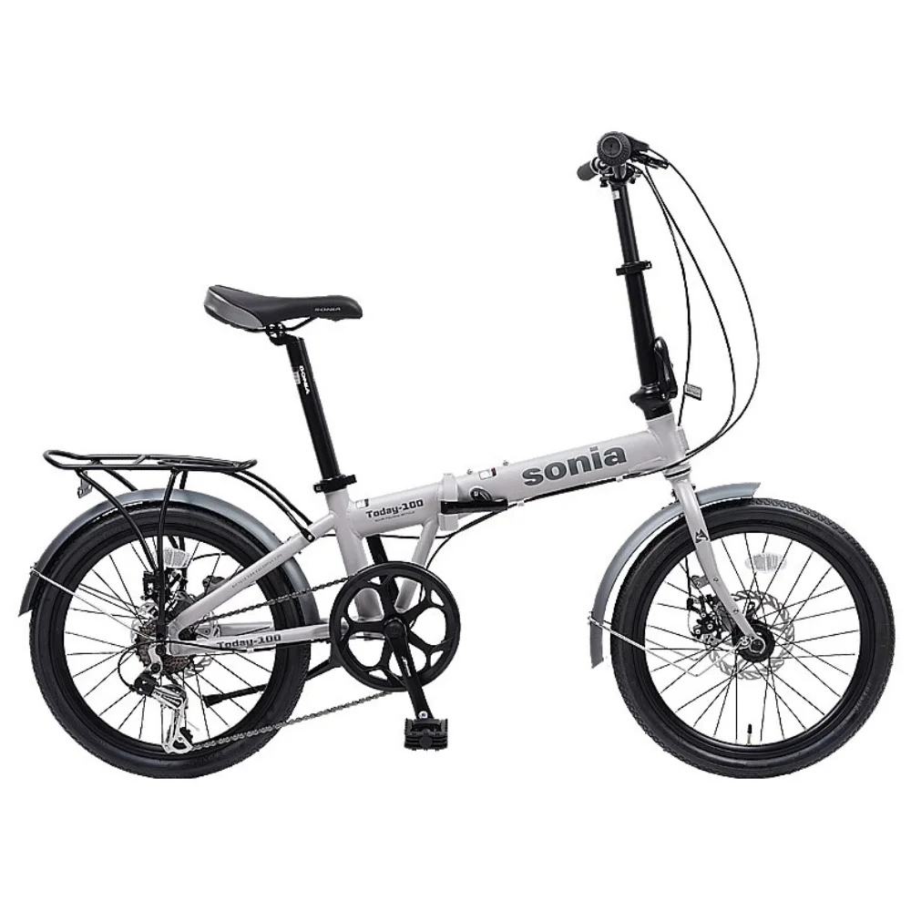 소니아 알루미늄 미니벨로 자전거 투데이100 20인치 접이식 미조립, 1