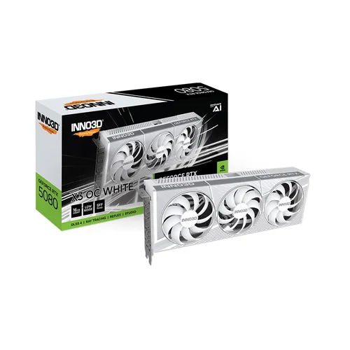 INNO3D 지포스 RTX 5080 D7 16GB X3 OC WHITE,