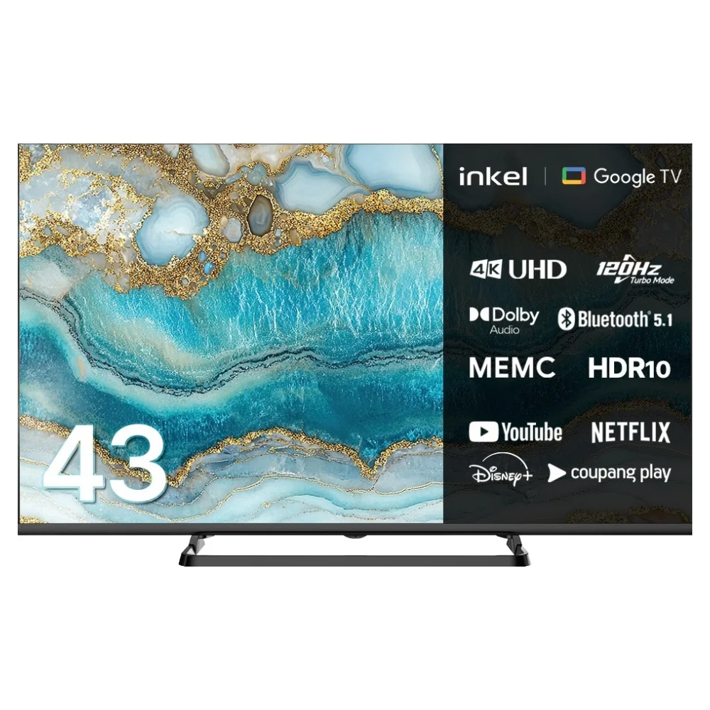 인켈 4K UHD 구글 5.0 DLG 120Hz 스마트 TV