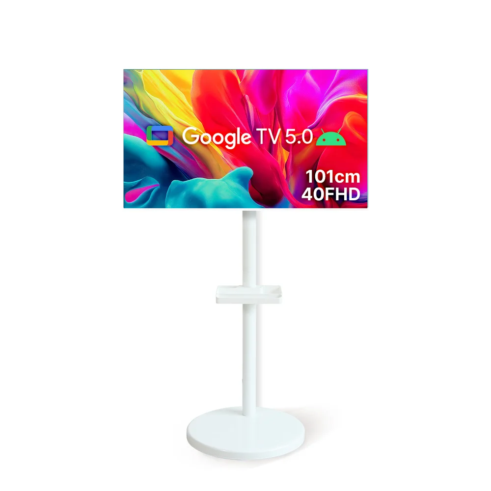 무빙큐빅스 화이트에디션 40인치 FHD 삼탠바이미 퍼스트 셋트 이동식 스