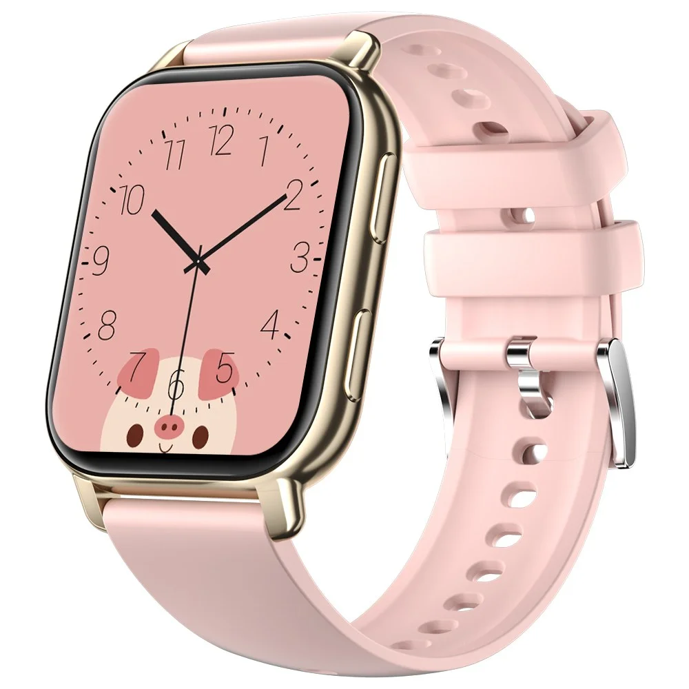 WAPIK 통화가능 웨어러블 블루투스 스마트 워치 P5S 1.85인치,