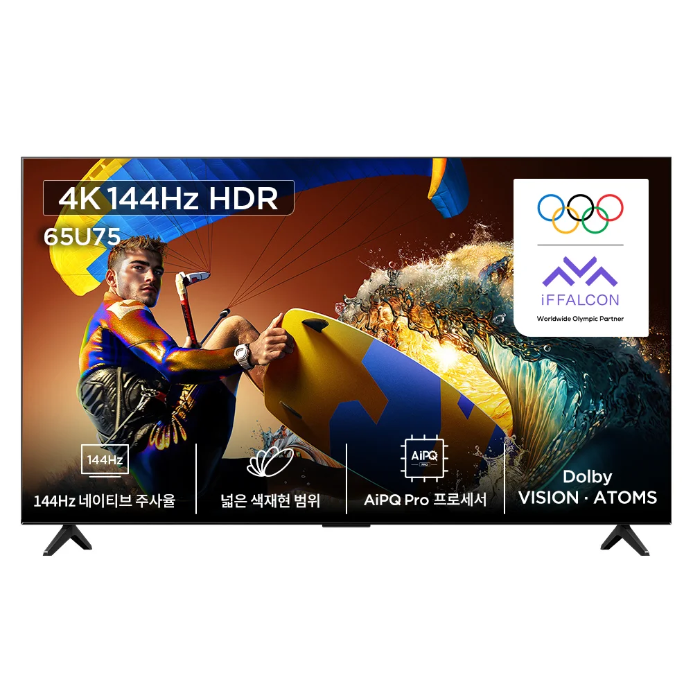 아이팔콘 4K HDR Google TV, 163.9cm(65인치), 65