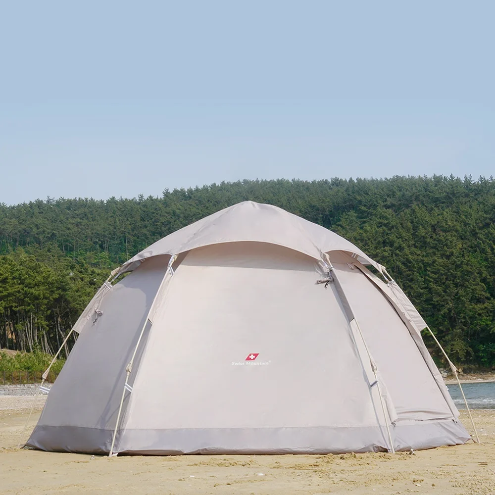 스위스마운틴 헥사돔 원터치 텐트