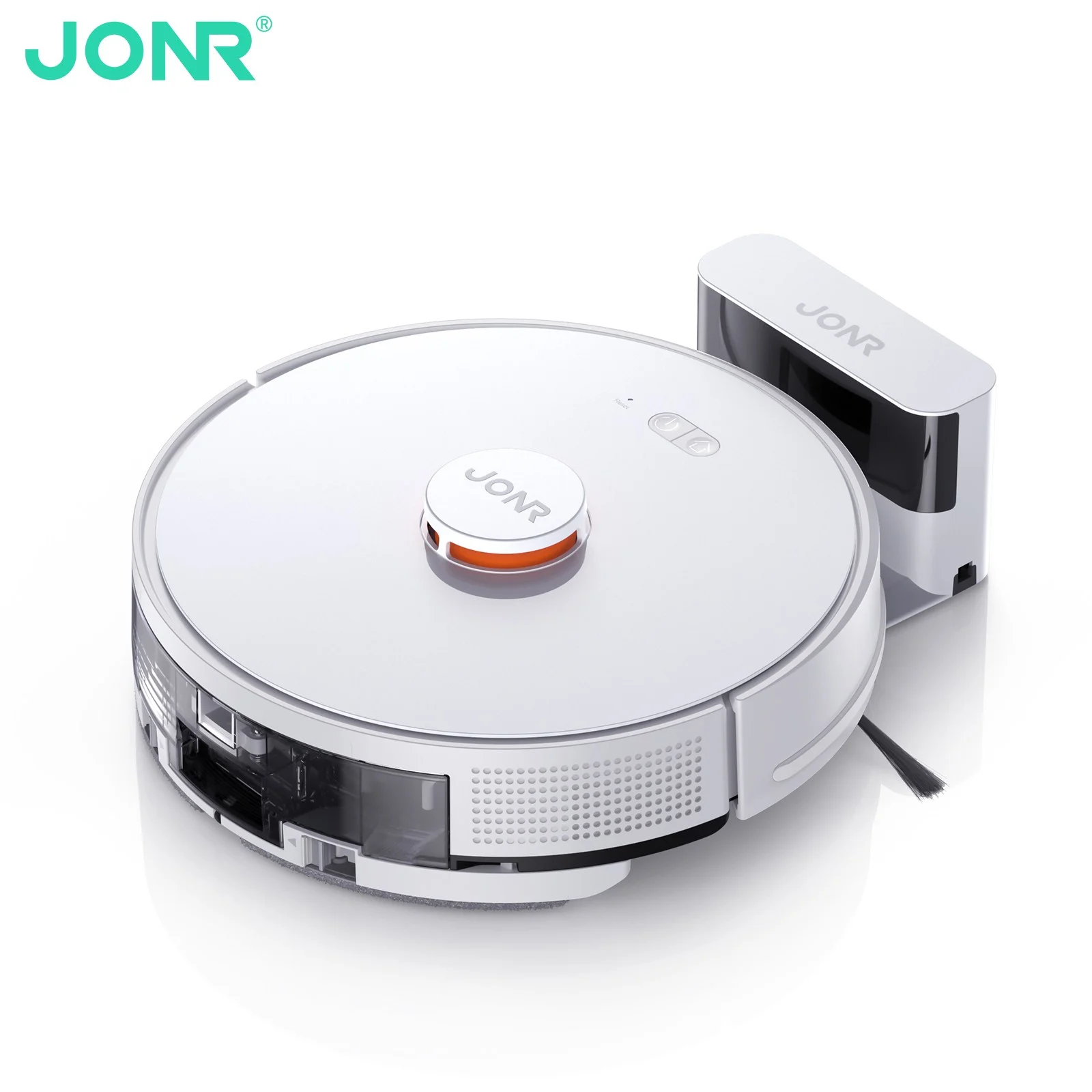 JONR 로봇청소기 물걸레 미홈앱 음성제어 5000PA 2600mAh대용