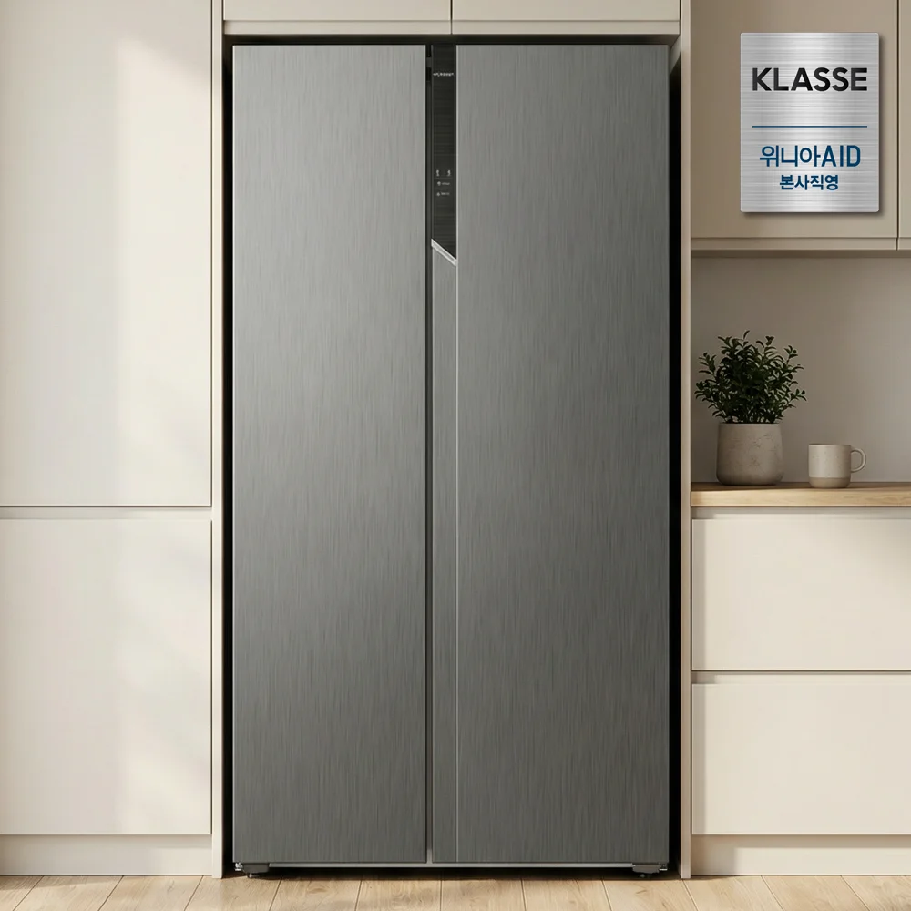 KLASSE 양문형냉장고 521L RKE952SIS5MEV(AK), RK