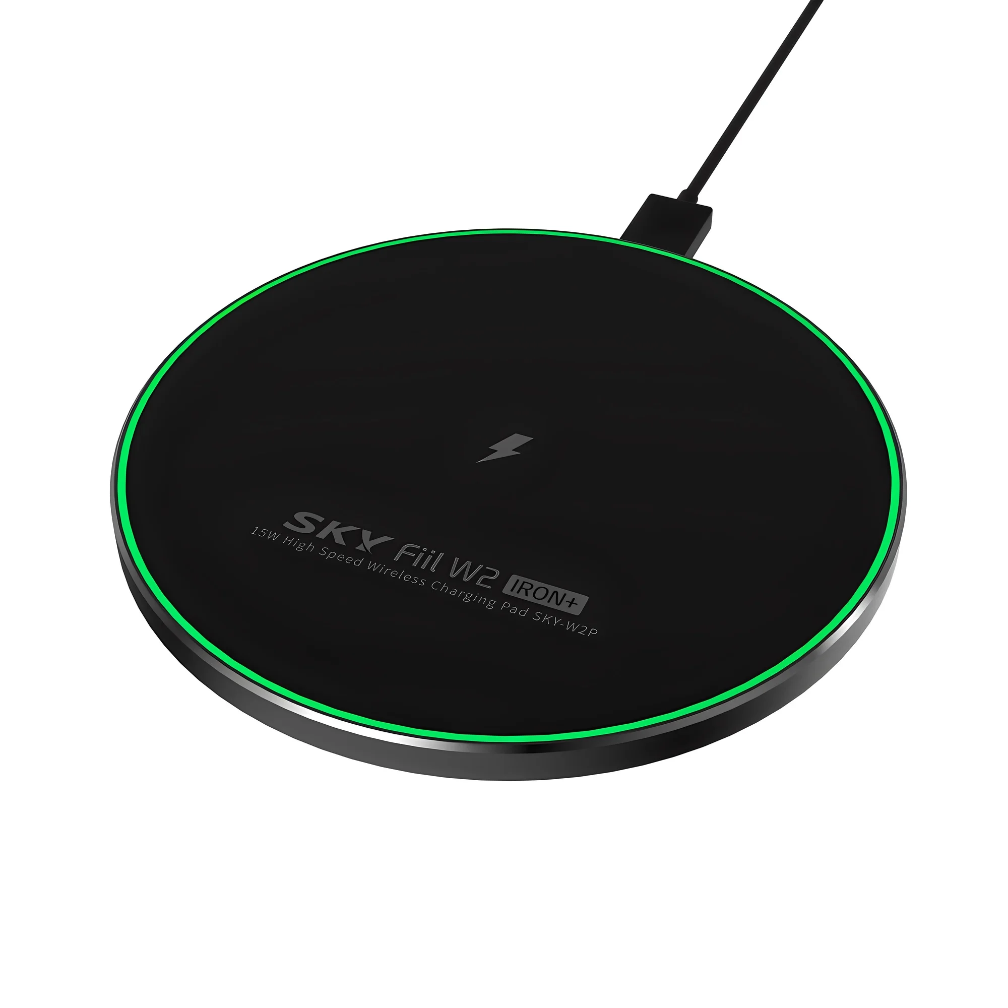 스카이 필 W2P 아이언+ 15W 고속 무선충전기 패드 SKY-W2P