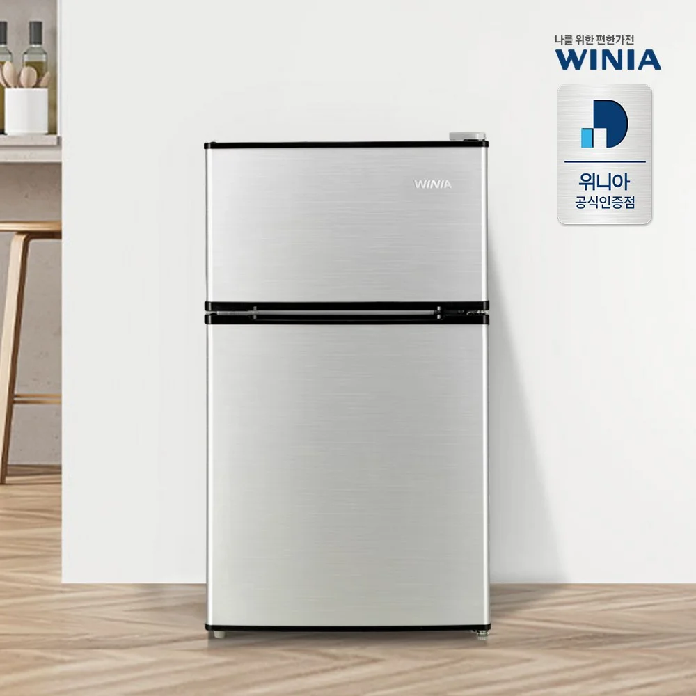 위니아 일반 소형냉장고 WWRB091HEMCSO 2도어 87리터