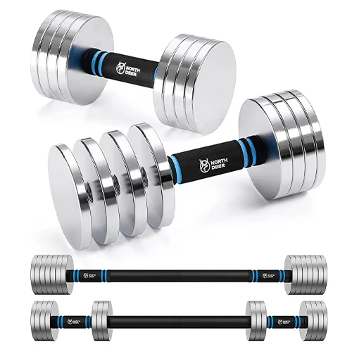 Northdeer 강철 무게조절 덤벨/바벨 (15/20KG) 중량조절 조