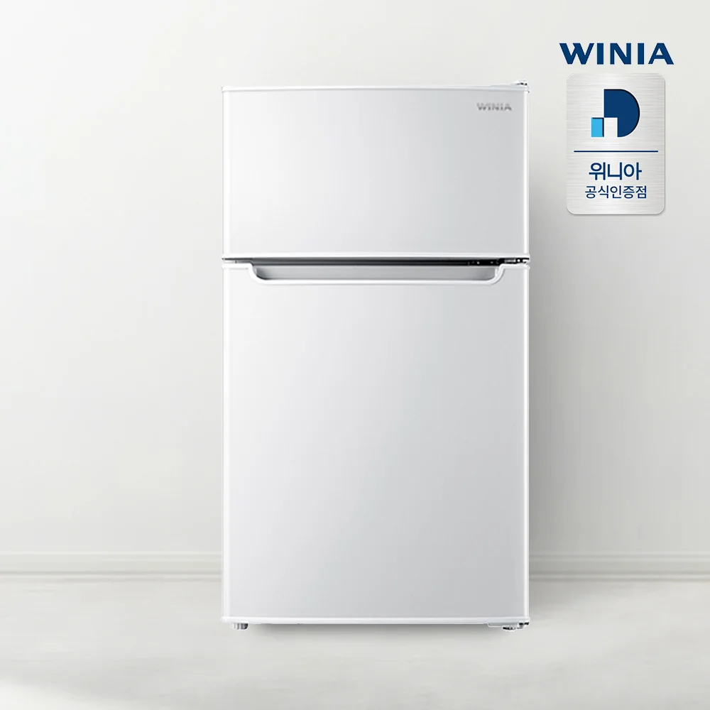 위니아 85L 실속형 원룸 사무실 미니 소형냉장고 WWRB081EEMWW