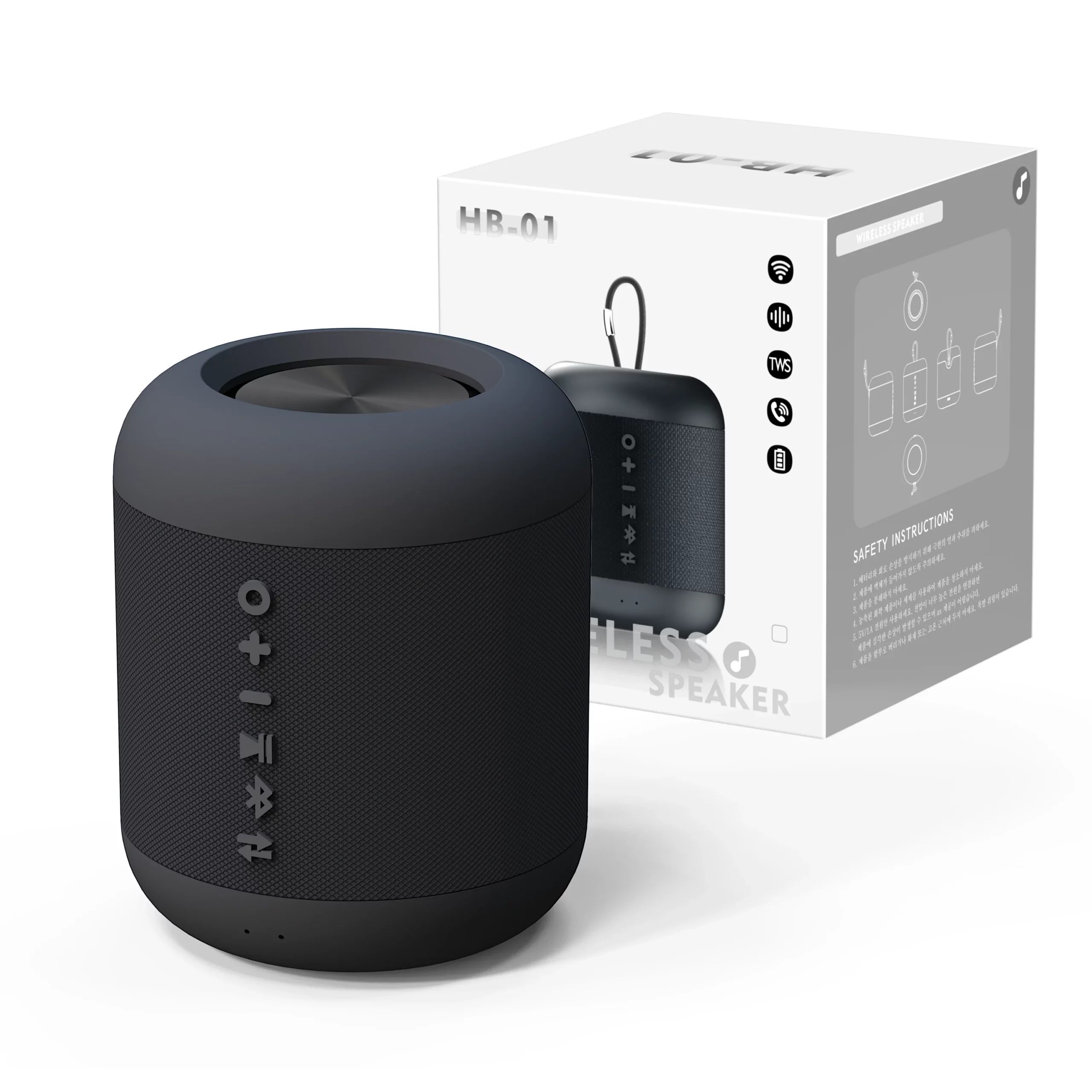 비파노 휴대용 생활방수 TWS 블루투스 스피커