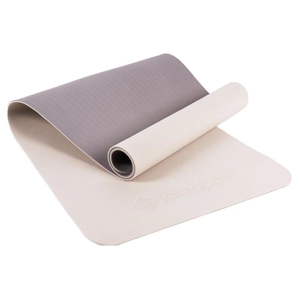 라라애플 TPE 요가매트 양면, 밀키 베이지, 1개