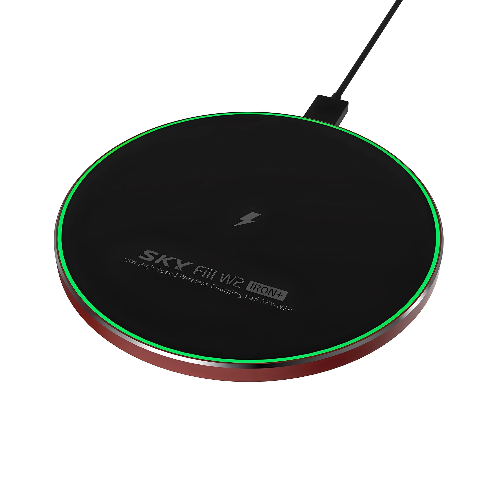 스카이 필 W2P 아이언+ 15W 고속 무선충전기 패드 SKY-W2P,