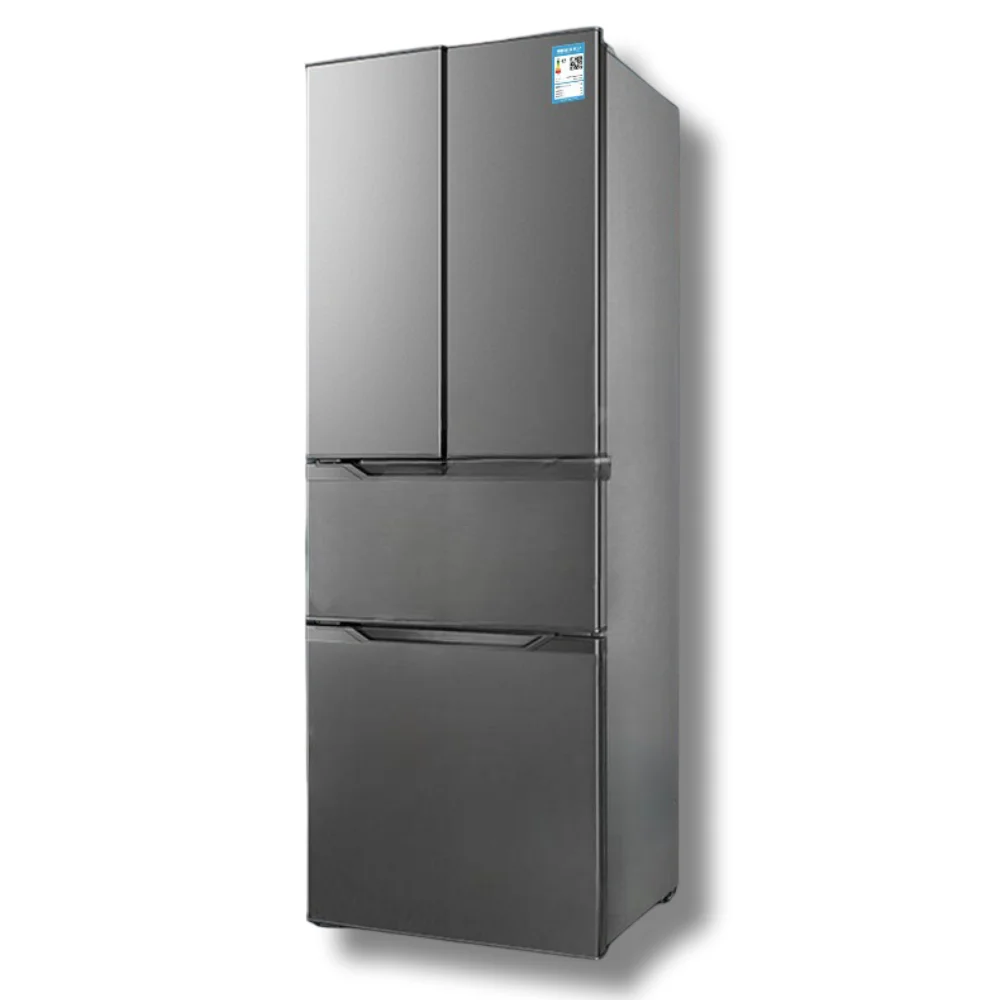 델로프 4도어 냉장고 스탠드형 가정용 원룸 냉동고 야채 과일 쌀 다용도,