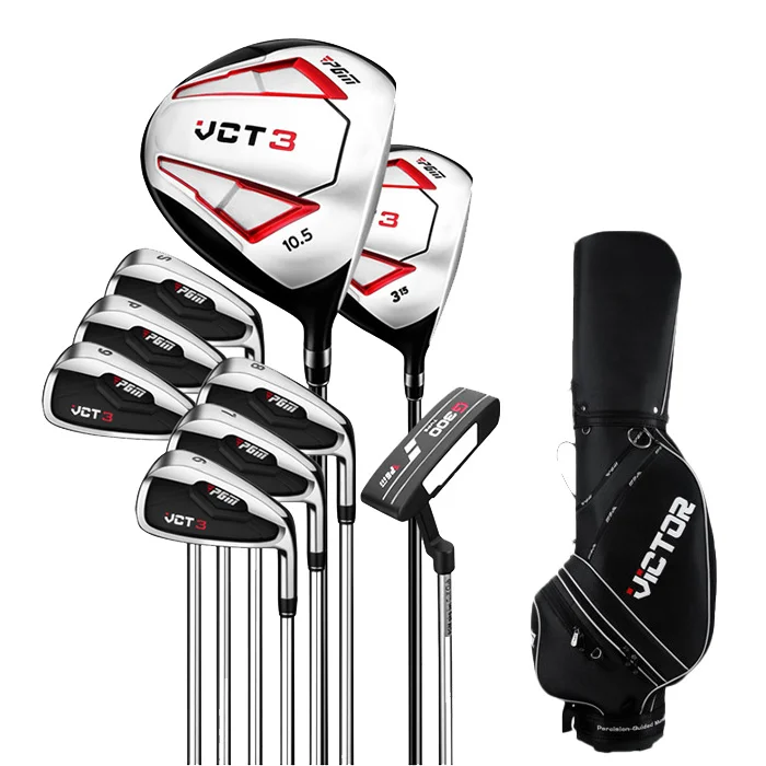 PGM 빅터 남성 여성 골프채 풀세트 스틸 카본 골프클럽 캐디백포함