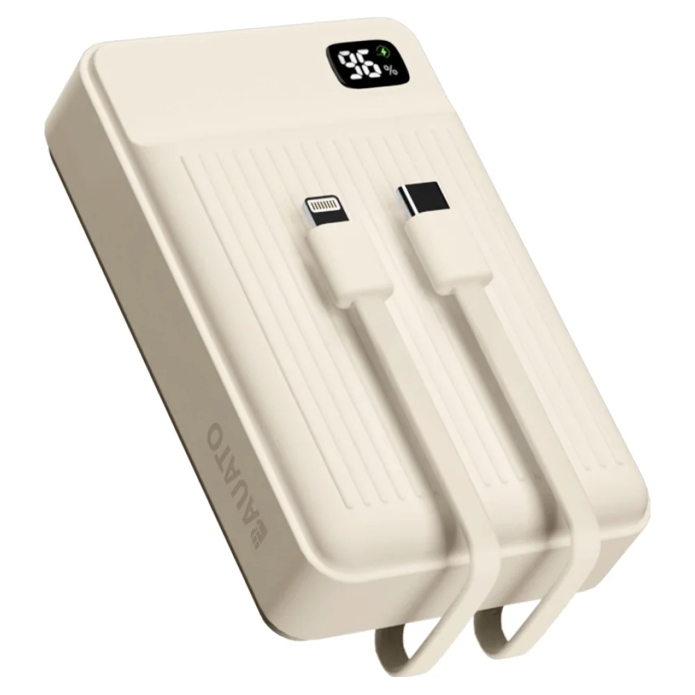 바우아토 포켓쉴 고속 입출력 케이블 일체형 미니 대용량 난연 보조배터리