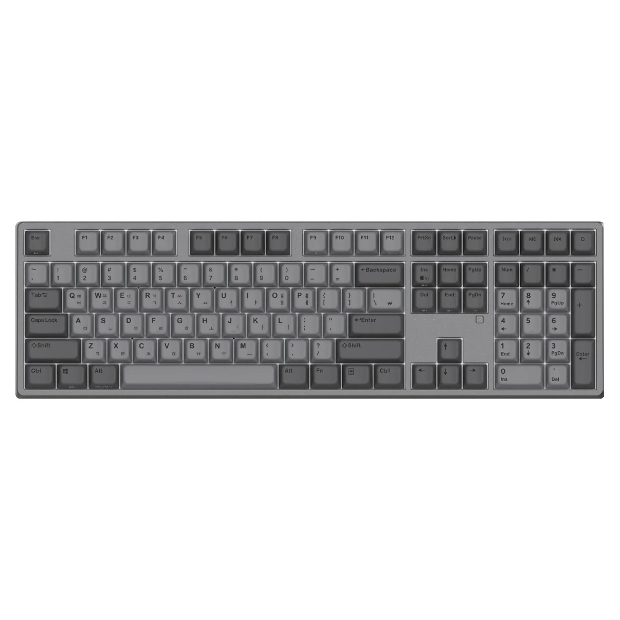 앱코 반알만한 8K 래피드 트리거 무선 키보드 45g