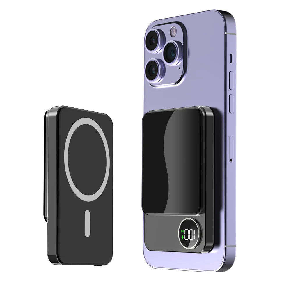 대용량 15W무선충전 PD22.5W QC3.0 맥세이프 호환 맥세이프보조