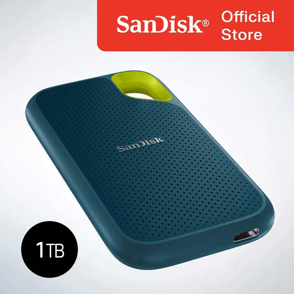 샌디스크 외장SSD Extreme 익스트림 방수 방진 휴대용 포터블 E6