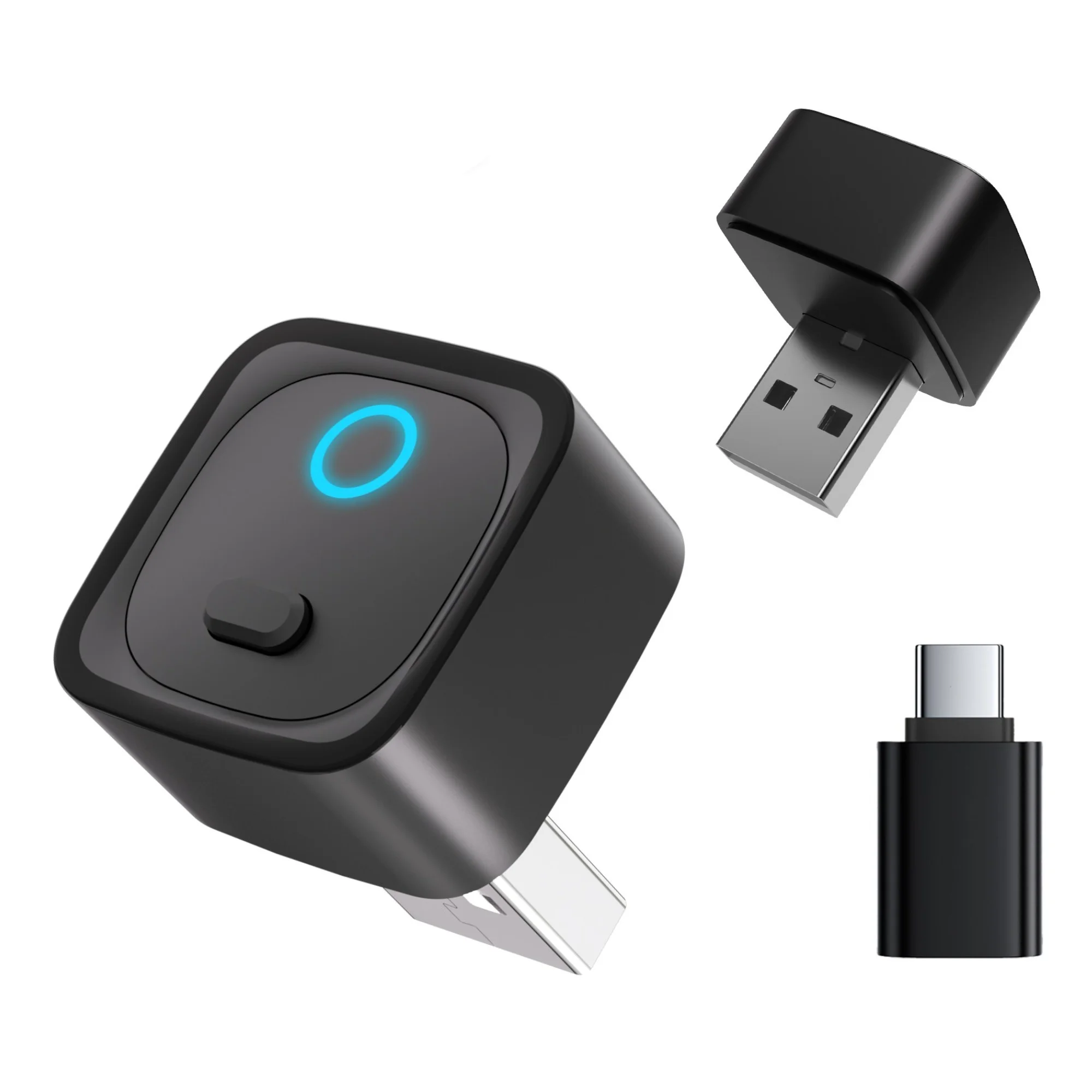 Xzannt미리 큐브 초소형 2in1 차량용 무선 카플레이 미러링 동글