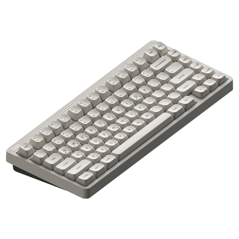 누피 기계식 유무선 텐키리스 키보드, 저소음맥스블러시축, NODE75 H