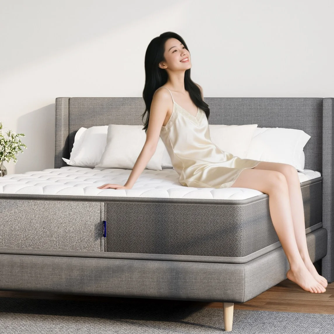 헤르티만 매트리스 편안한 포켓스프링 매트리스 프리미엄 무음 침대매트리스