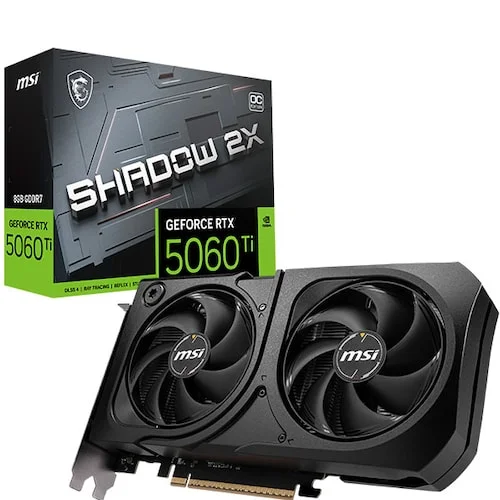MSI 지포스 RTX 5060 Ti 쉐도우 2X OC 플러스 D7 8GB