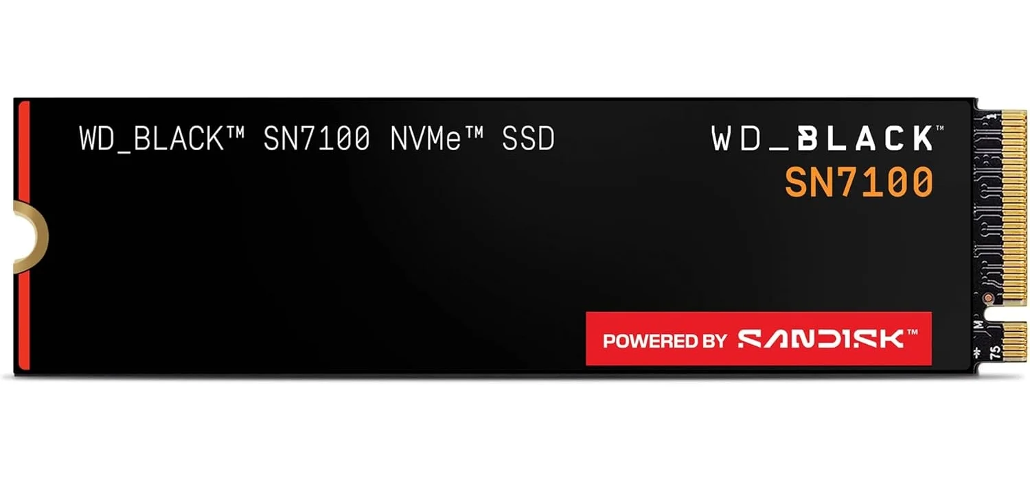 WD Black SN7100 2TB NVMe SSD 관부가세포함